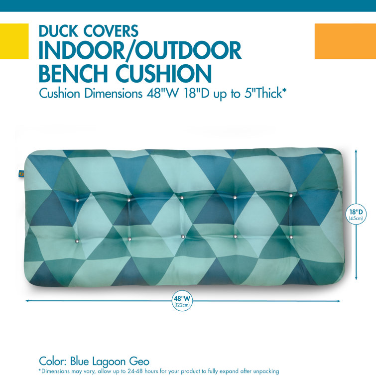 Duck Covers Outdoor Bench Seat Cushion & Reviews Wayfair Canada